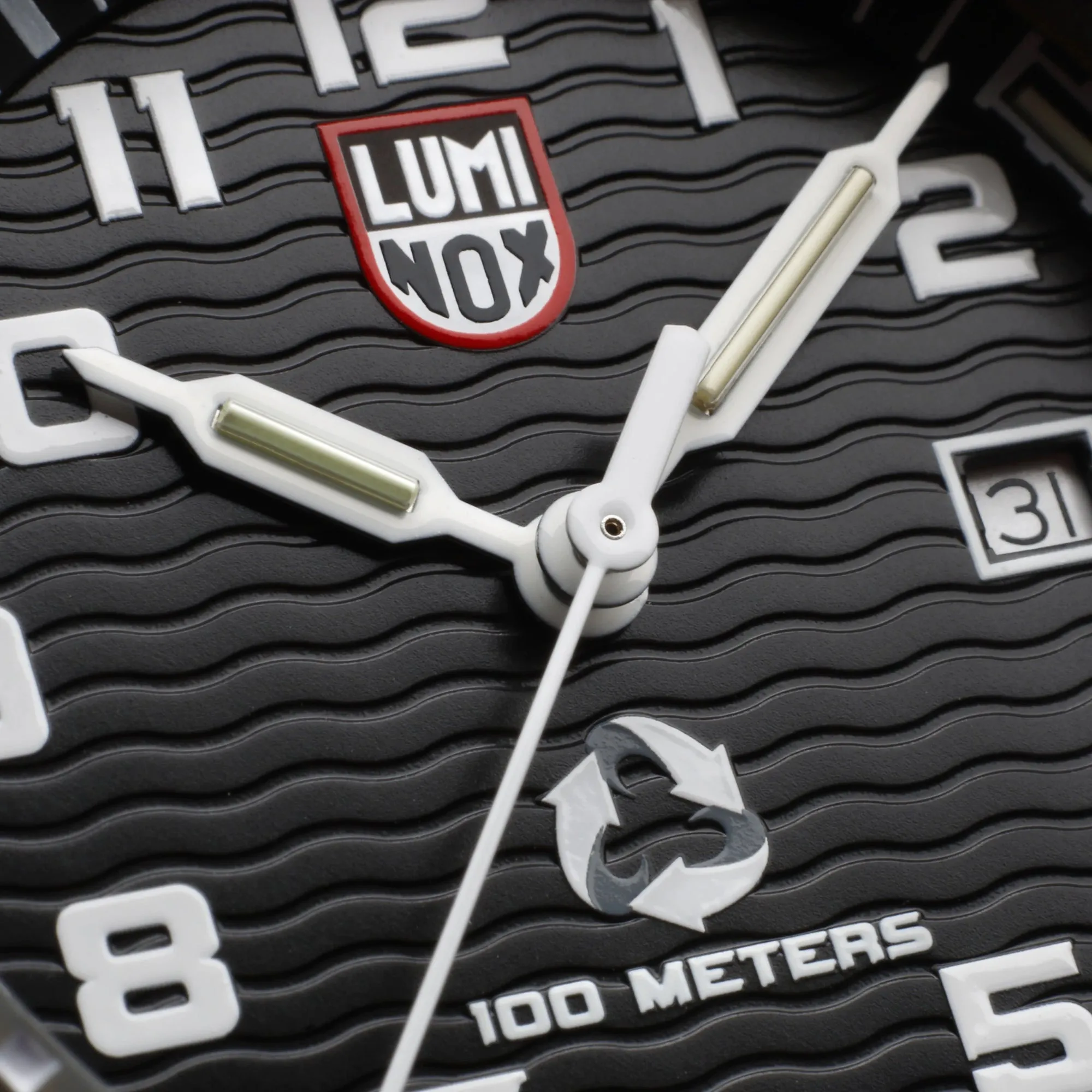 Luminox Uhren Luminox Sea Leatherback Meeresschildkröte Giant 0320 Serie Schwarze Uhr