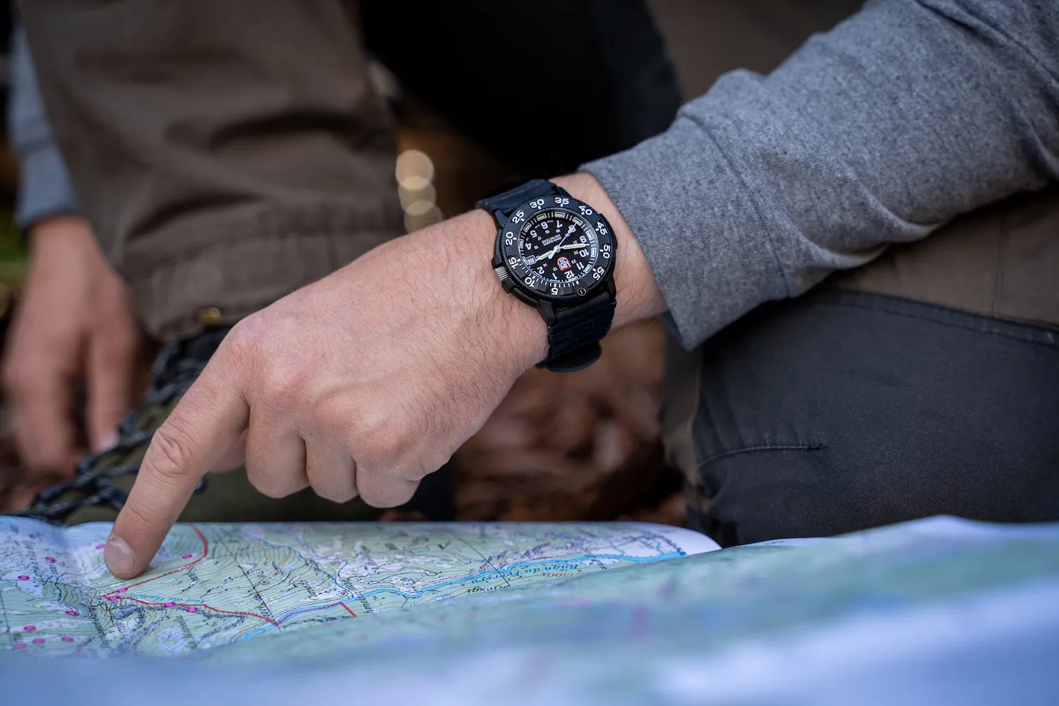 Luminox Uhren Luminox Sea Original Navy Seal 3000 Serie Schwarze Uhr