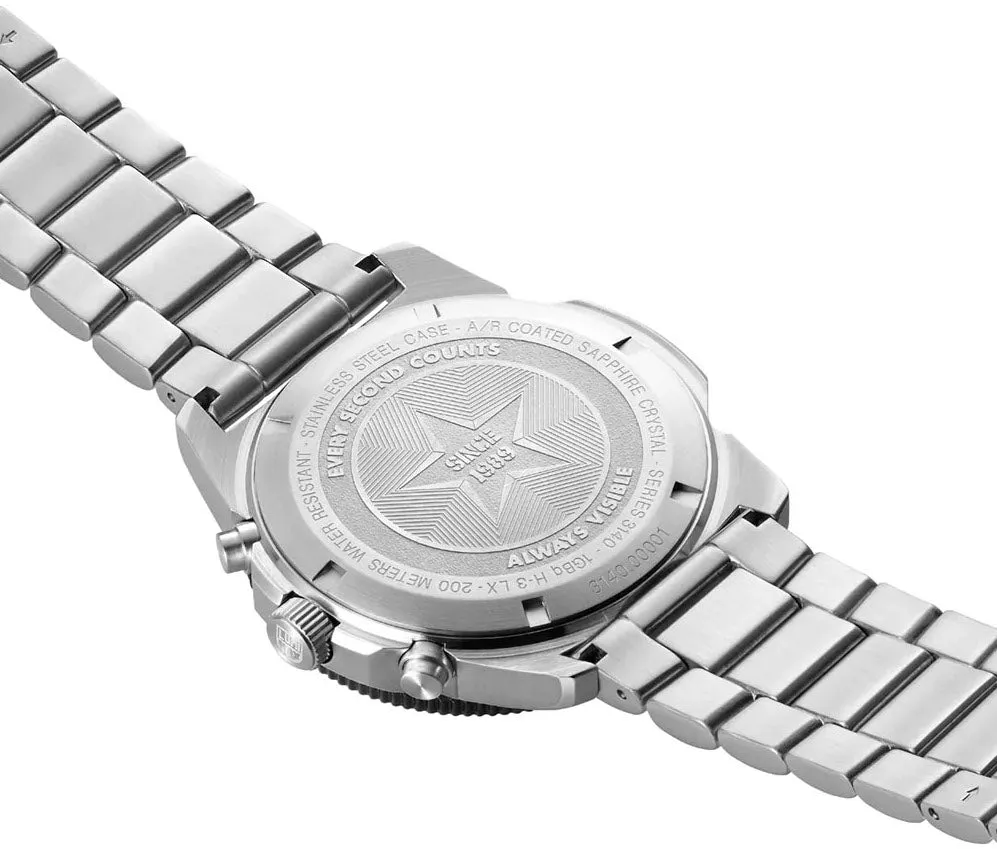 Luminox Uhren Luminox Sea Pacific Taucheruhr 3140 Schwarz Blau Armbanduhr