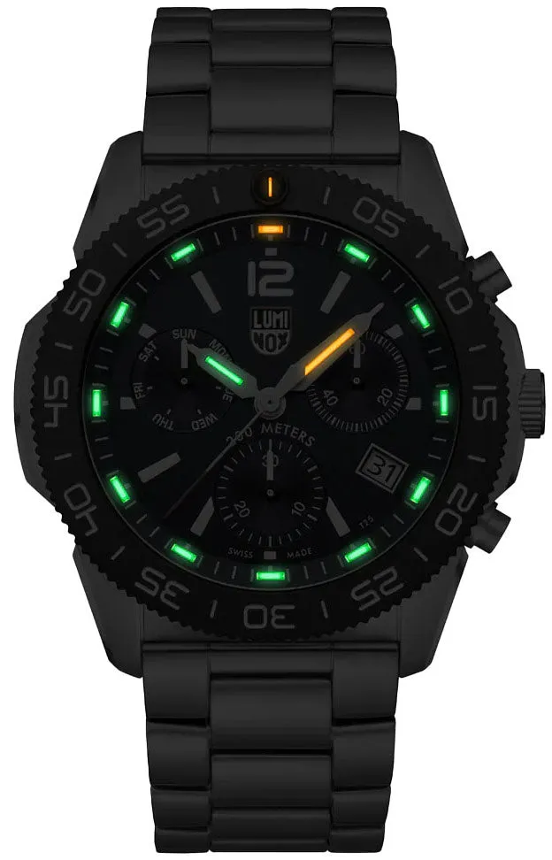 Luminox Uhren Luminox Sea Pacific Taucheruhr 3140 Schwarz Blau Armbanduhr