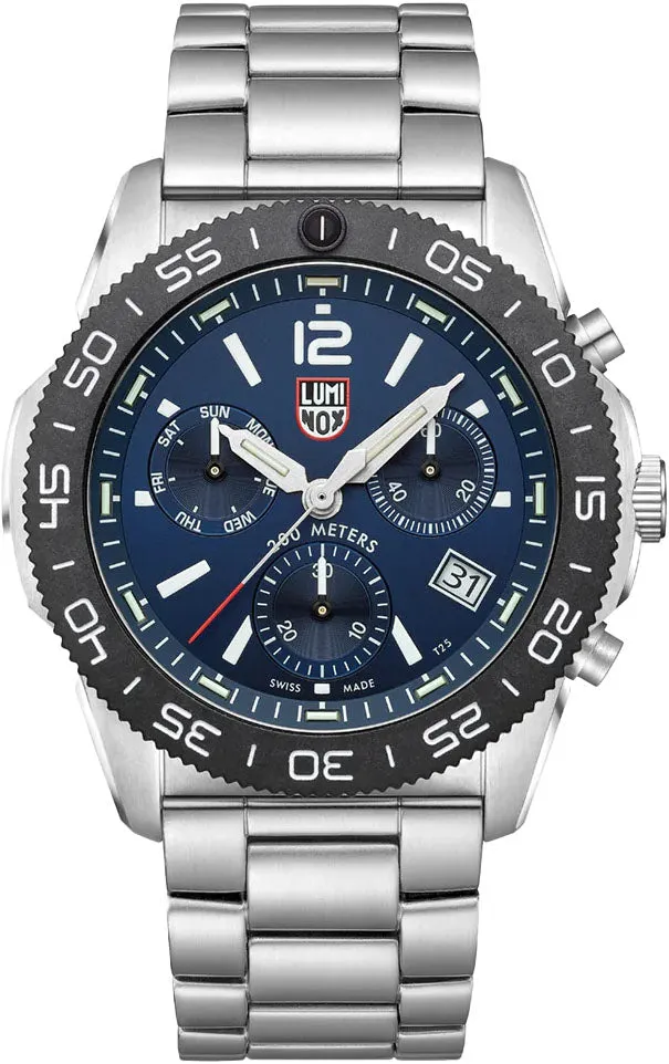 Luminox Uhren Luminox Sea Pacific Taucheruhr 3140 Schwarz Blau Armbanduhr