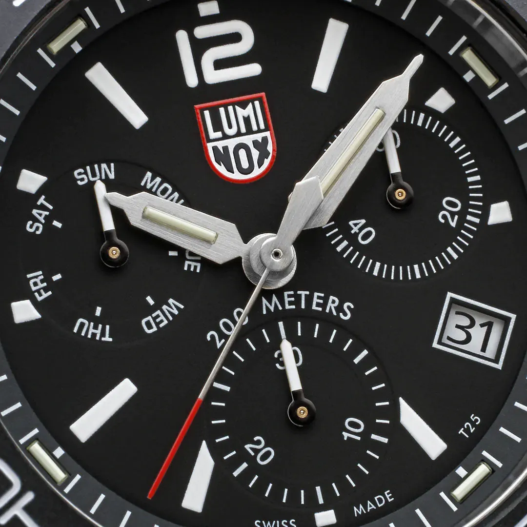 Luminox Uhren Luminox Sea Pacific Taucherchronograph 3140 Schwarz Schwarze Uhr