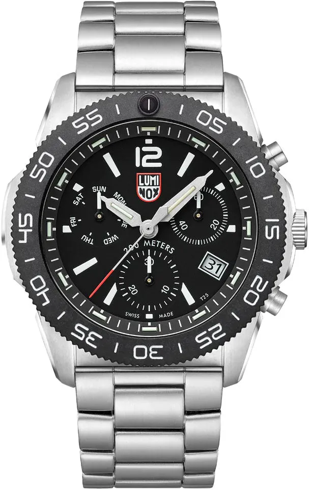 Luminox Uhren Luminox Sea Pacific Taucherchronograph 3140 Schwarz Schwarze Uhr