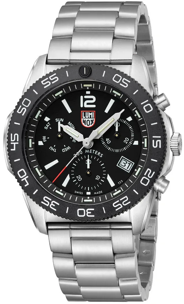 Luminox Uhren Luminox Sea Pacific Taucherchronograph 3140 Schwarz Schwarze Uhr
