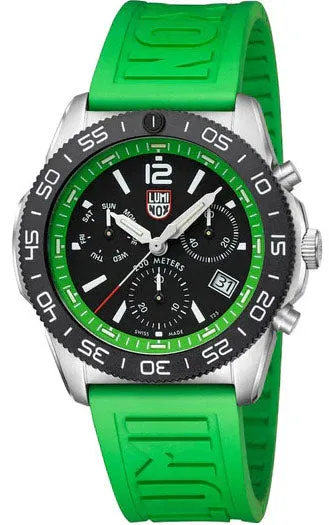 Luminox Uhren Luminox Sea Pacific Taucherchronograph 3140 Schwarz Grün Uhr