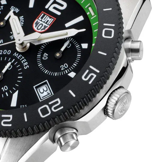 Luminox Uhren Luminox Sea Pacific Taucherchronograph 3140 Schwarz Grün Uhr