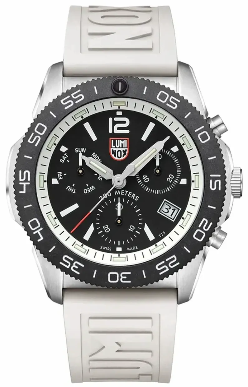 Luminox Uhren Luminox Sea Pacific Taucherchronograph 3140 Schwarz Weiß Uhr