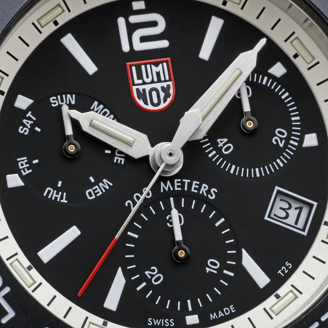 Luminox Uhren Luminox Sea Pacific Taucherchronograph 3140 Schwarz Weiß Uhr
