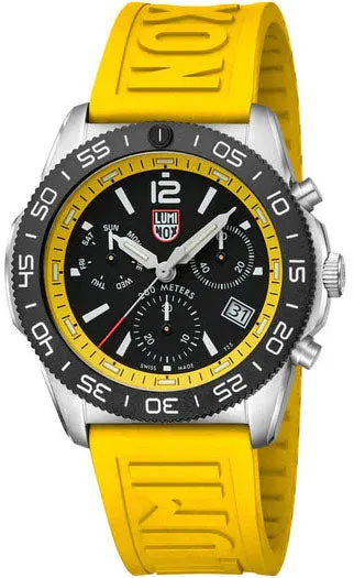 Luminox Uhren Luminox Sea Pacific Taucherchronograph 3140 Schwarz Gelb Uhr