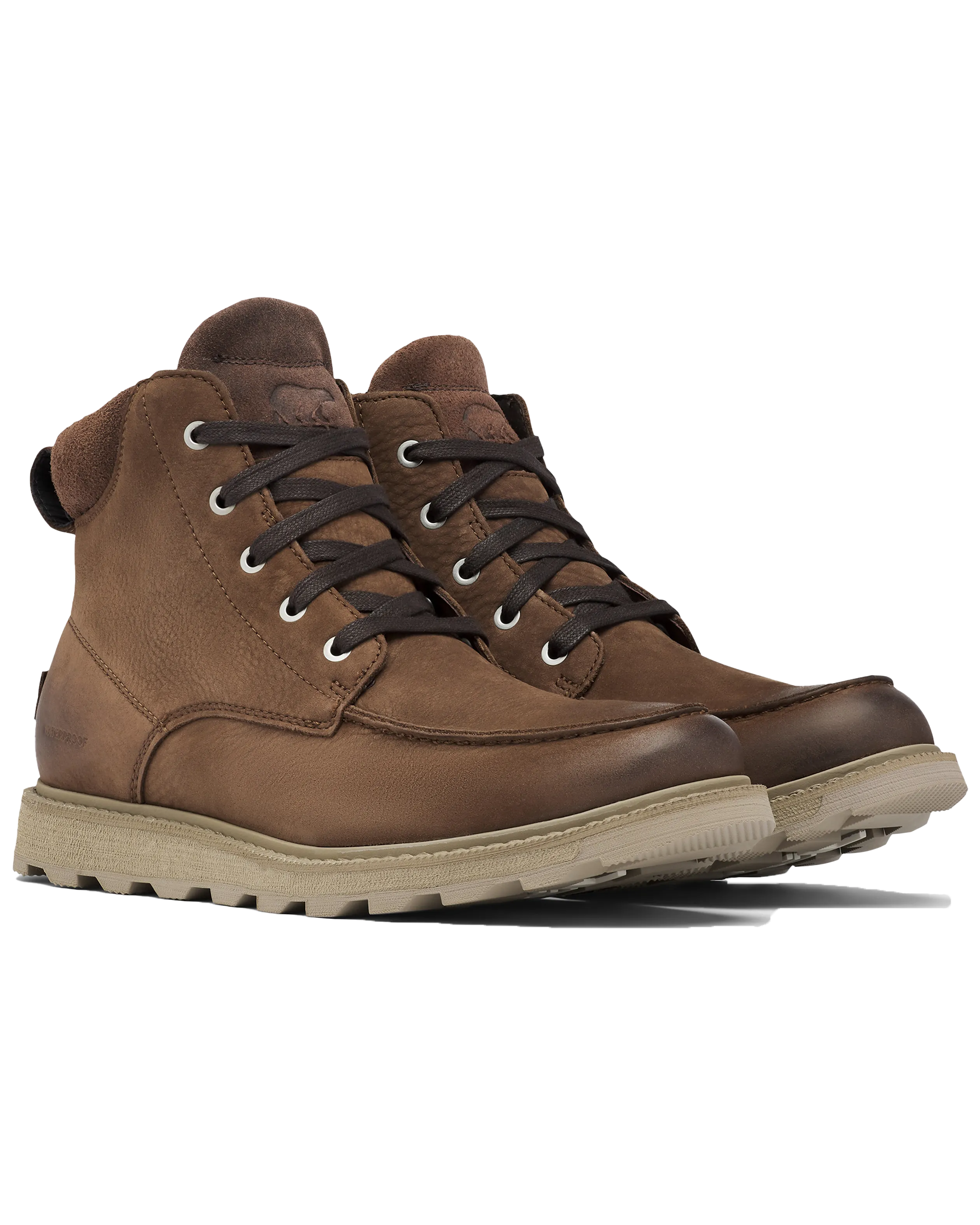 Madson II Moc Toe Schuhe in Tabak