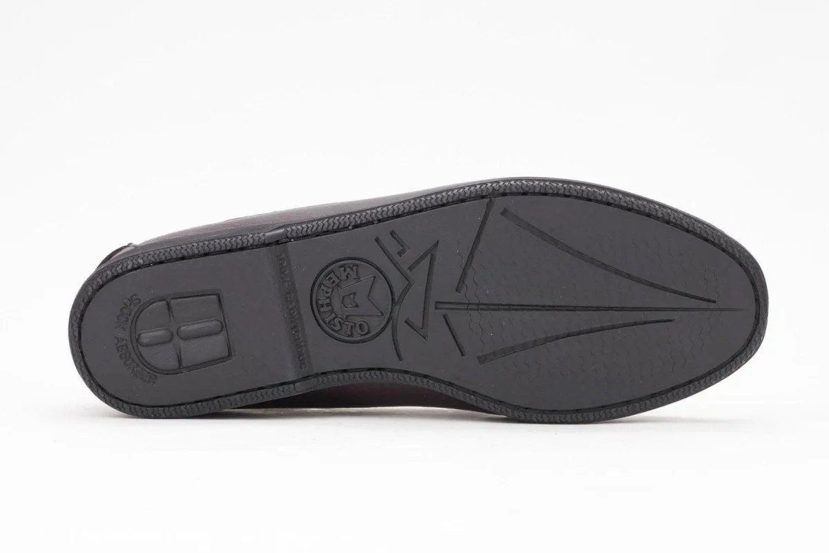 Mephisto Herren Cap Vert Burgunder