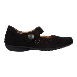 Mephisto Mobils Damen Fabienne Schwarz Nubuk