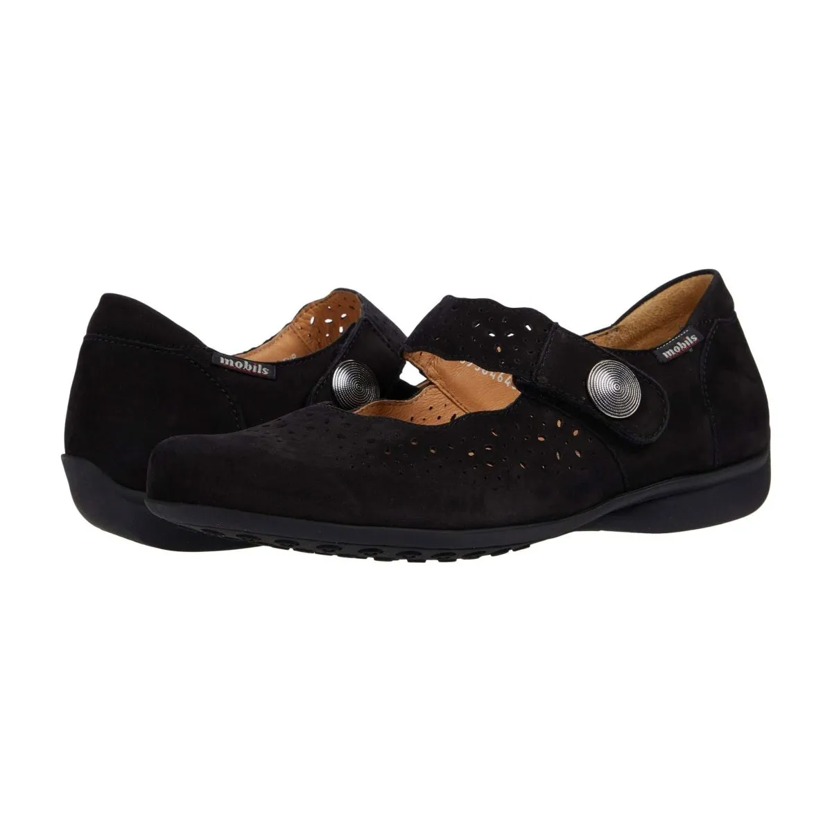 Mephisto Mobils Damen Fabienne Schwarz Nubuk