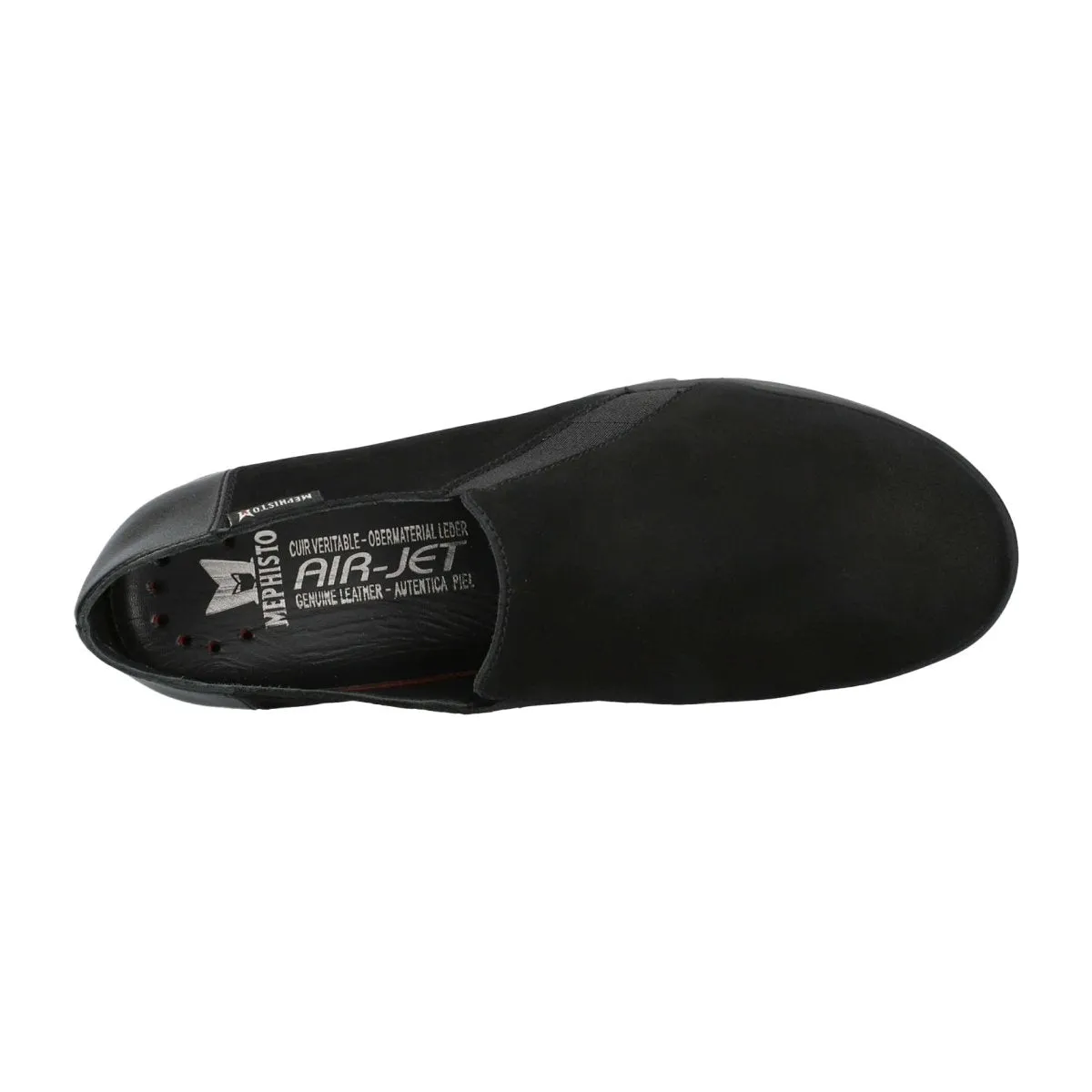 Mephisto Damen Romea Schwarz Nubuk