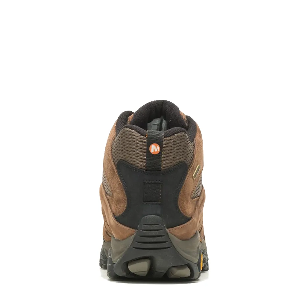 Merrell Herren Moab 3 Mid wasserdichte Wanderstiefel in Erdbraun
