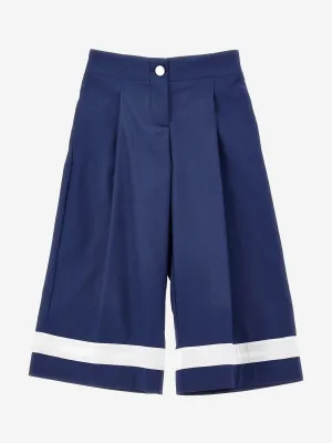 Monnalisa Mädchen Marina Hose in Marineblau