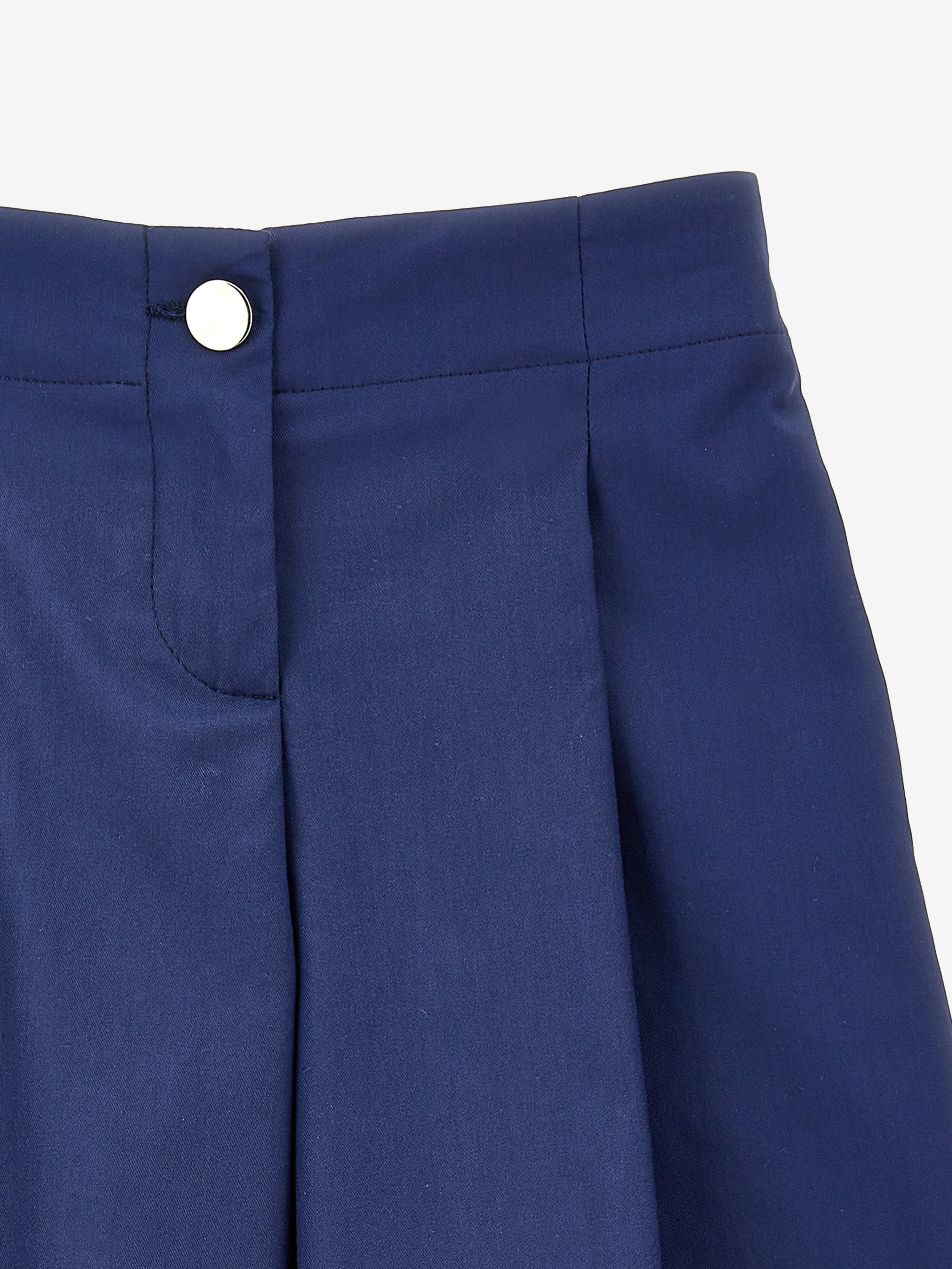 Monnalisa Mädchen Marina Hose in Marineblau