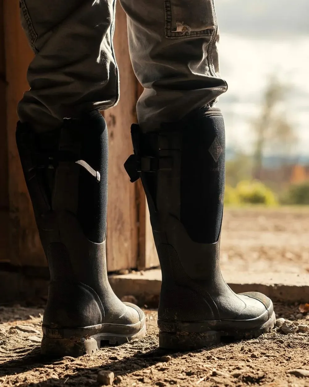 Muck Boots Damen Chore Verstellbare Hohe Gummistiefel Muck Boots