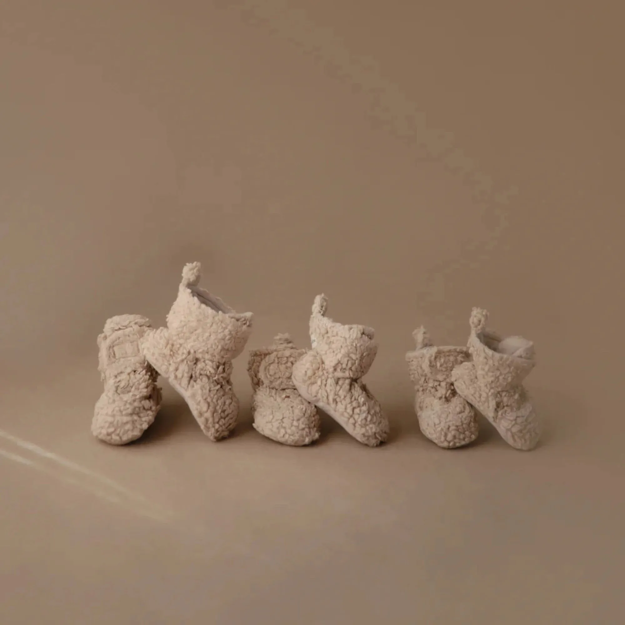 MUSHIE Gemütliche Baby-Stiefel - Haferflocken