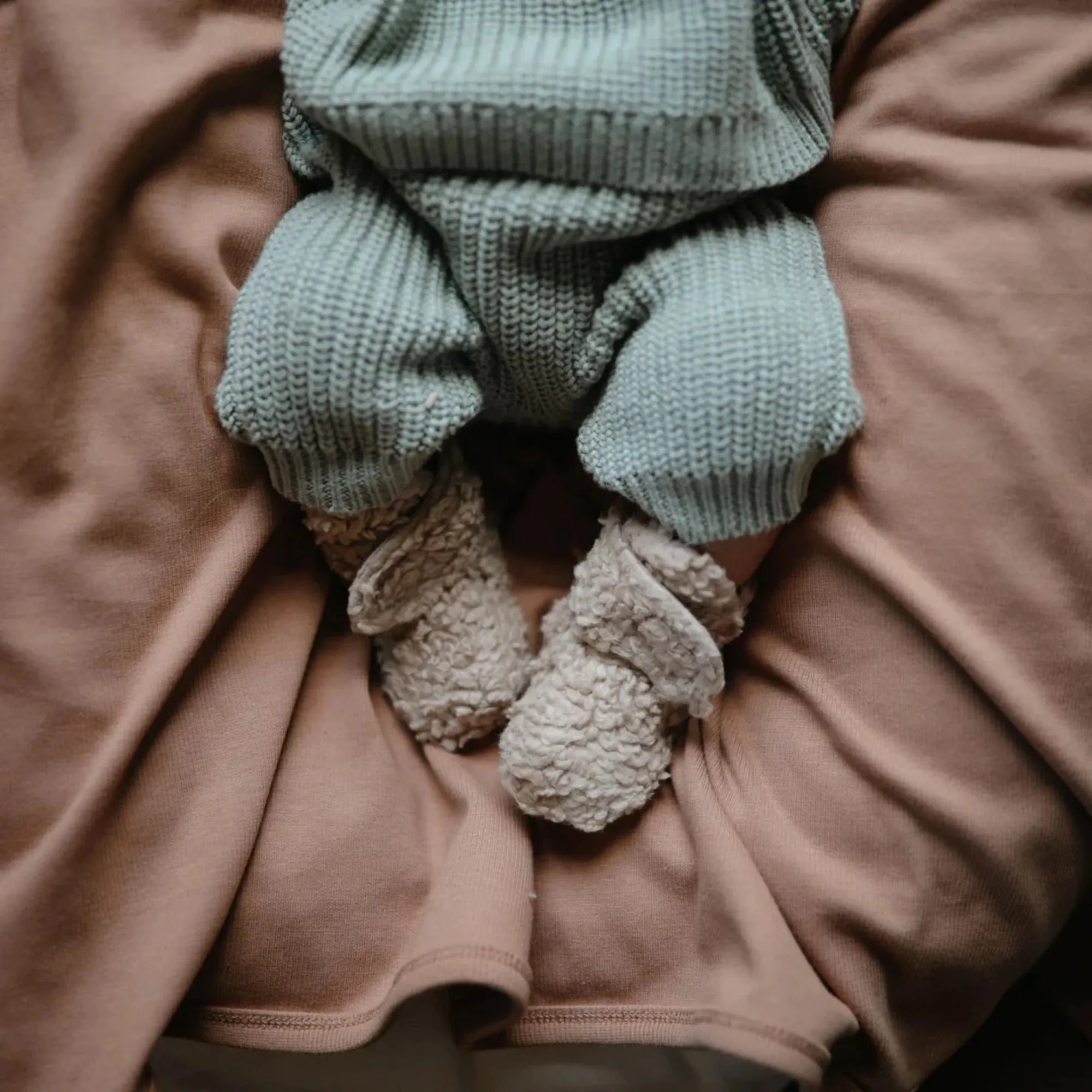 MUSHIE Gemütliche Baby-Stiefel - Haferflocken