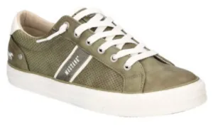 Mustang Olive Schnürschuhe Casual Grün