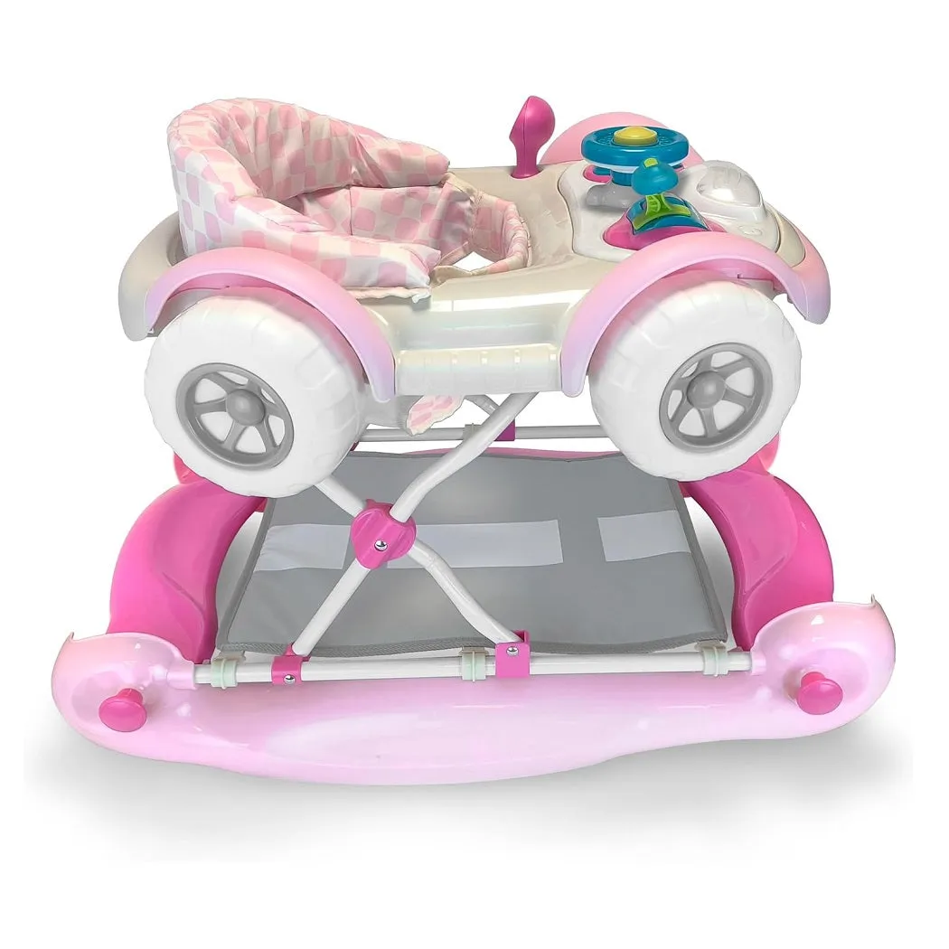 MyChild Coupe Babywalker / Schaukelpferd - Süßrosa