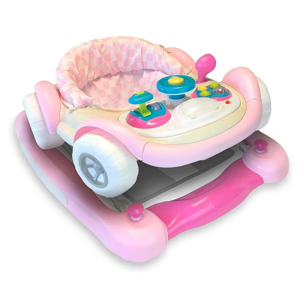 MyChild Coupe Babywalker / Schaukelpferd - Süßrosa