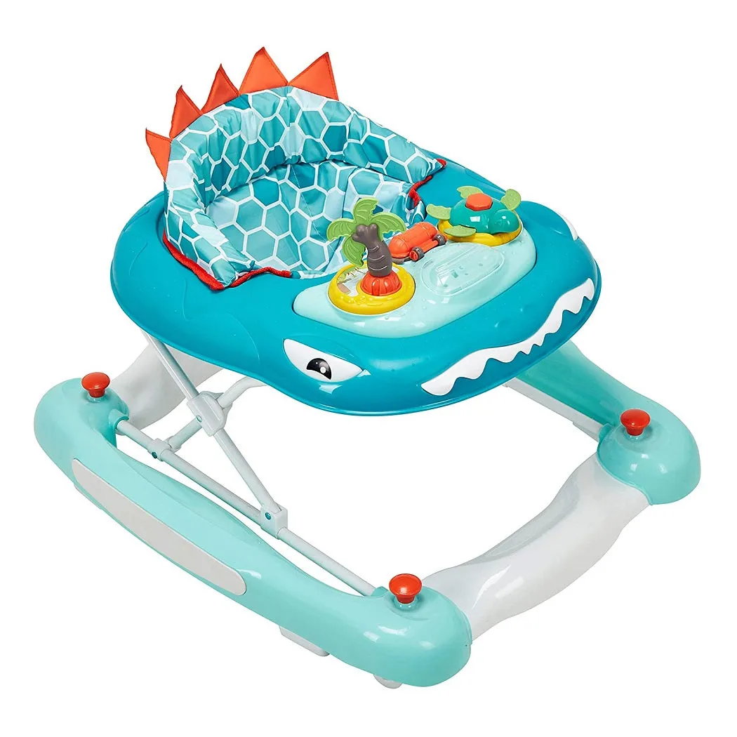 MyChild Dino 2-in-1 Laufstall/Schaukel - Aqua Grau