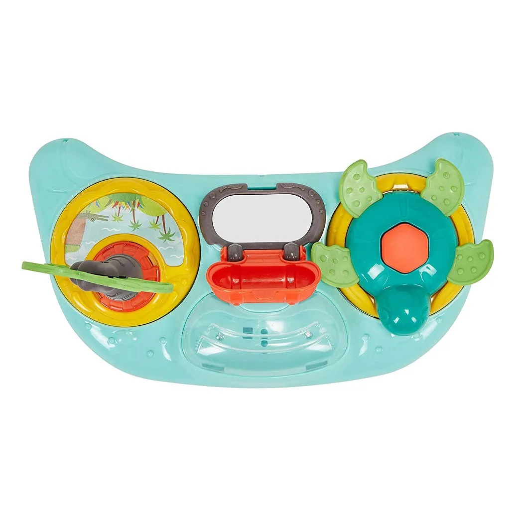 MyChild Dino 2-in-1 Laufstall/Schaukel - Aqua Grau