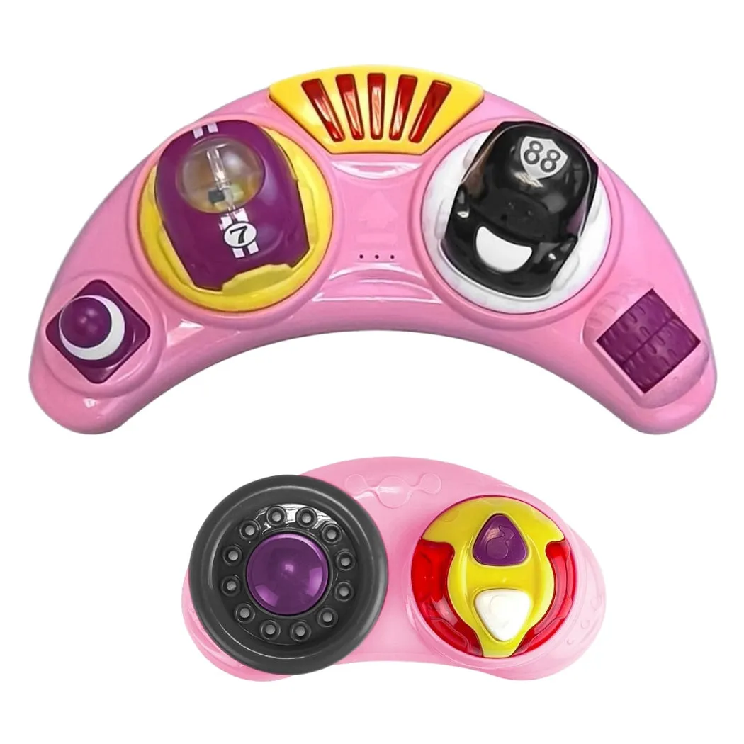 MyChild Roundabout 4-in-1 Aktivitäts-Lauflernhilfe - Rosa Neutral