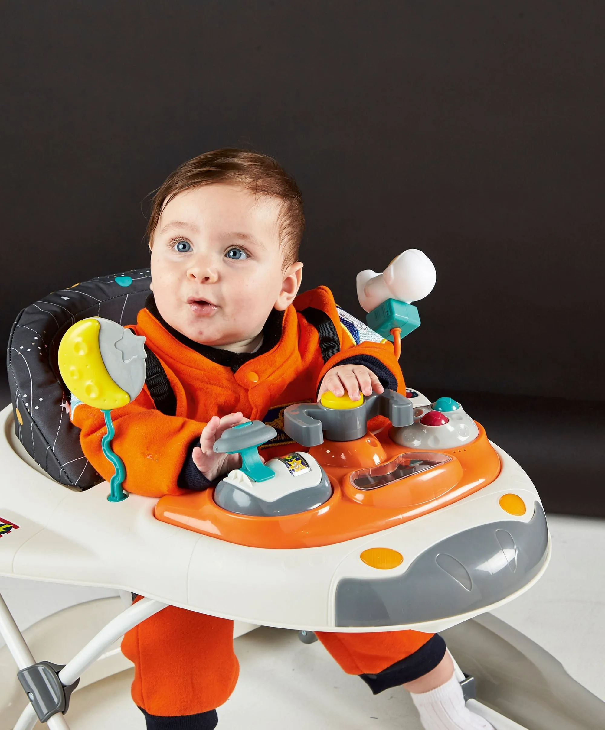 Mychild® Space Shuttle 2 in 1 Babywippe und Lauflernhilfe