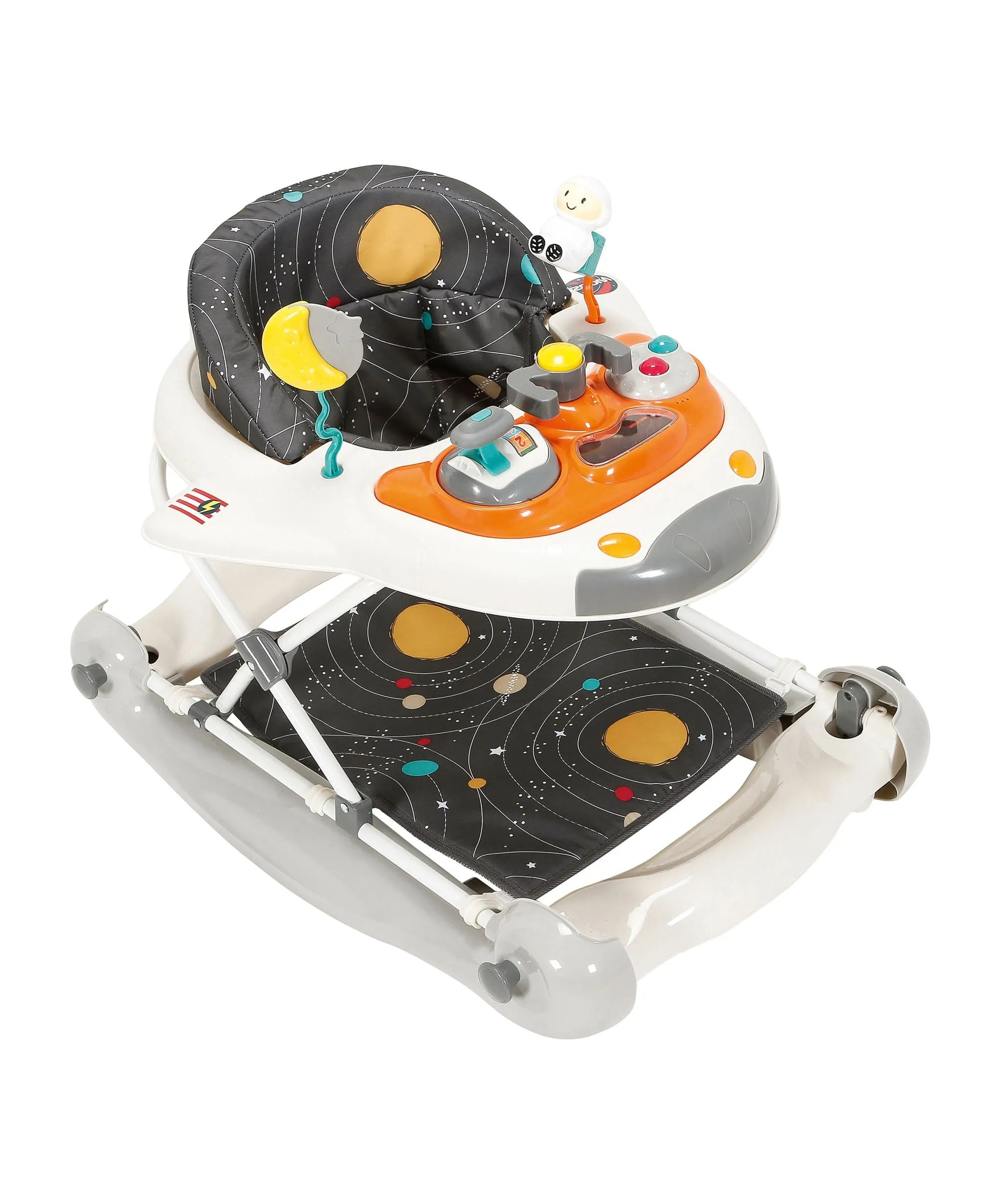 Mychild® Space Shuttle 2 in 1 Babywippe und Lauflernhilfe