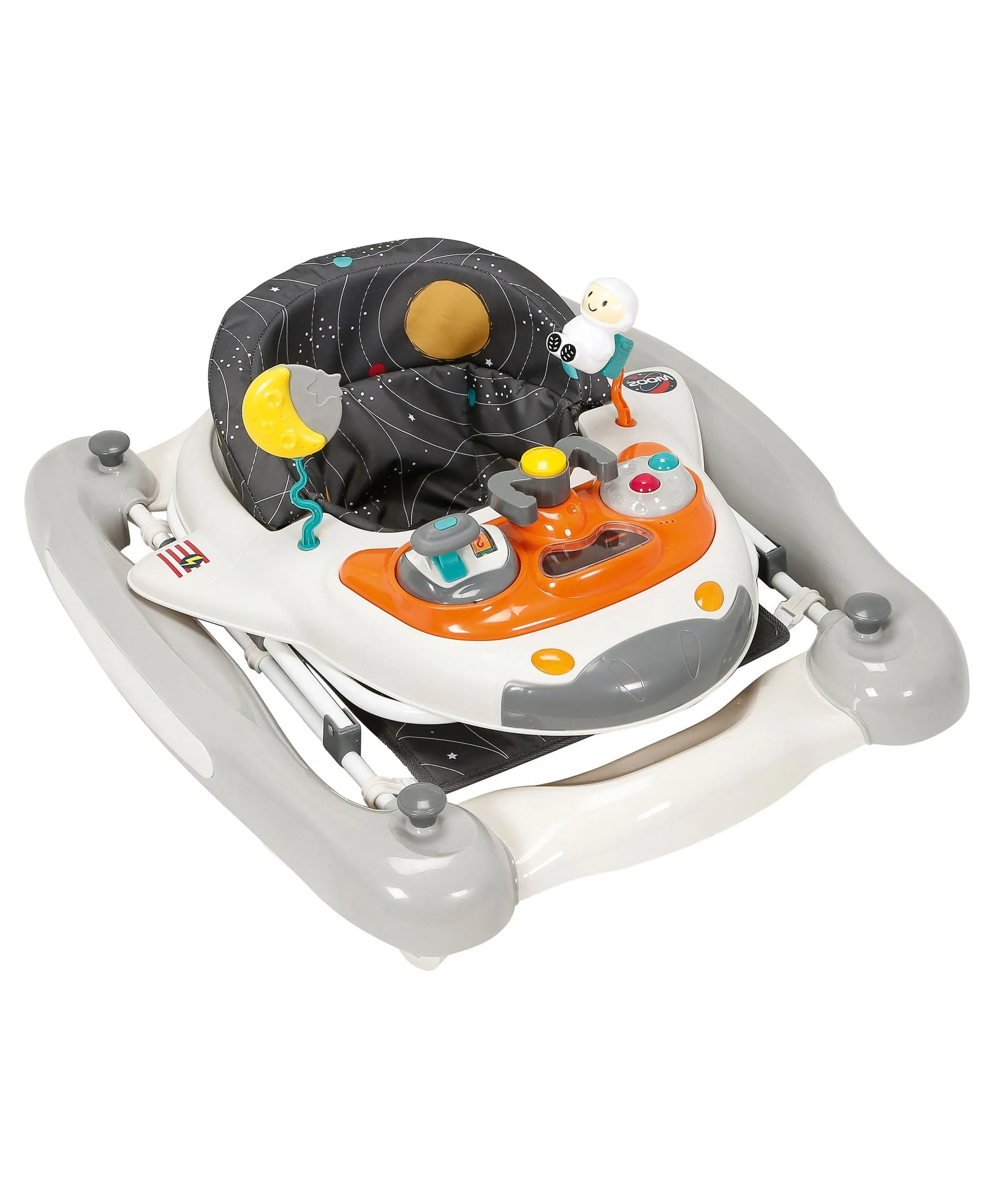 Mychild® Space Shuttle 2 in 1 Babywippe und Lauflernhilfe