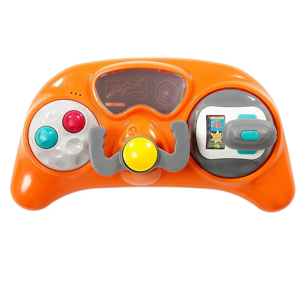 MyChild Space Shuttle 2-in-1 Laufstall/Schaukel - Kosmisch Grau