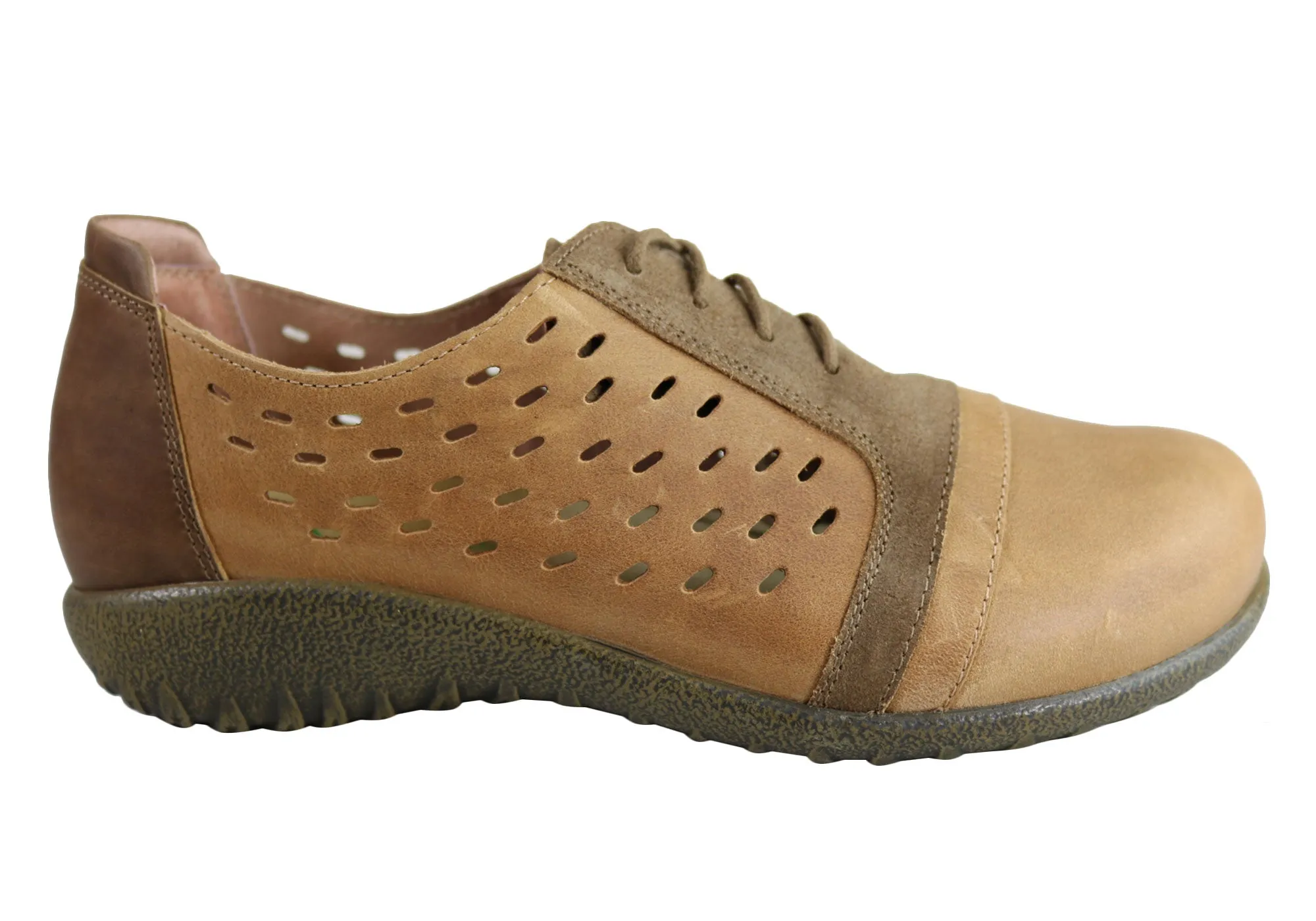 Naot Lalo Damen Lederschuhe Bequem Gepolstert Casual Schnürschuhe Naot Schuhe