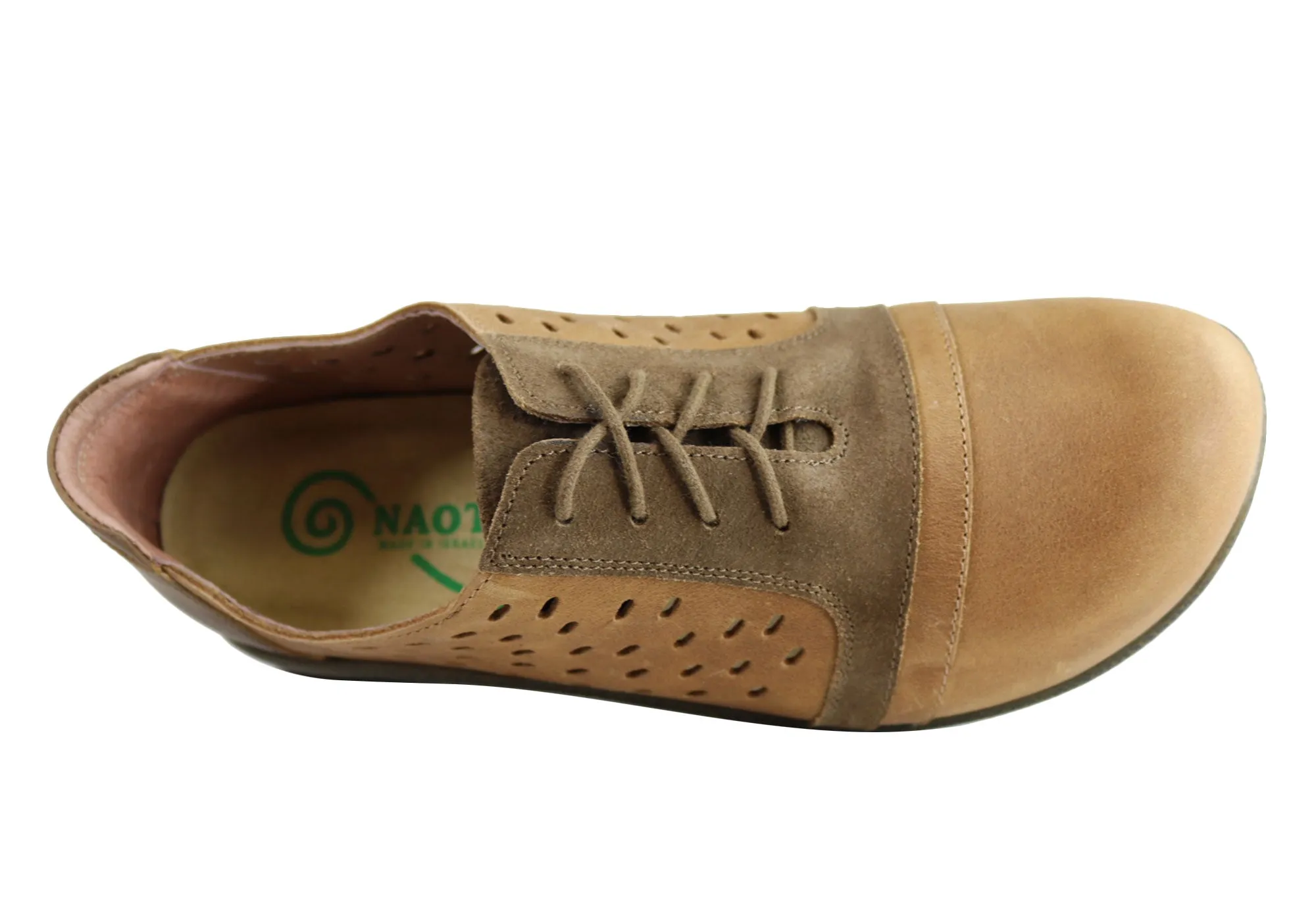 Naot Lalo Damen Lederschuhe Bequem Gepolstert Casual Schnürschuhe Naot Schuhe