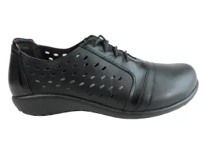 Naot Lalo Damen Lederschuhe Bequem Gepolstert Casual Schnürschuhe Naot Schuhe