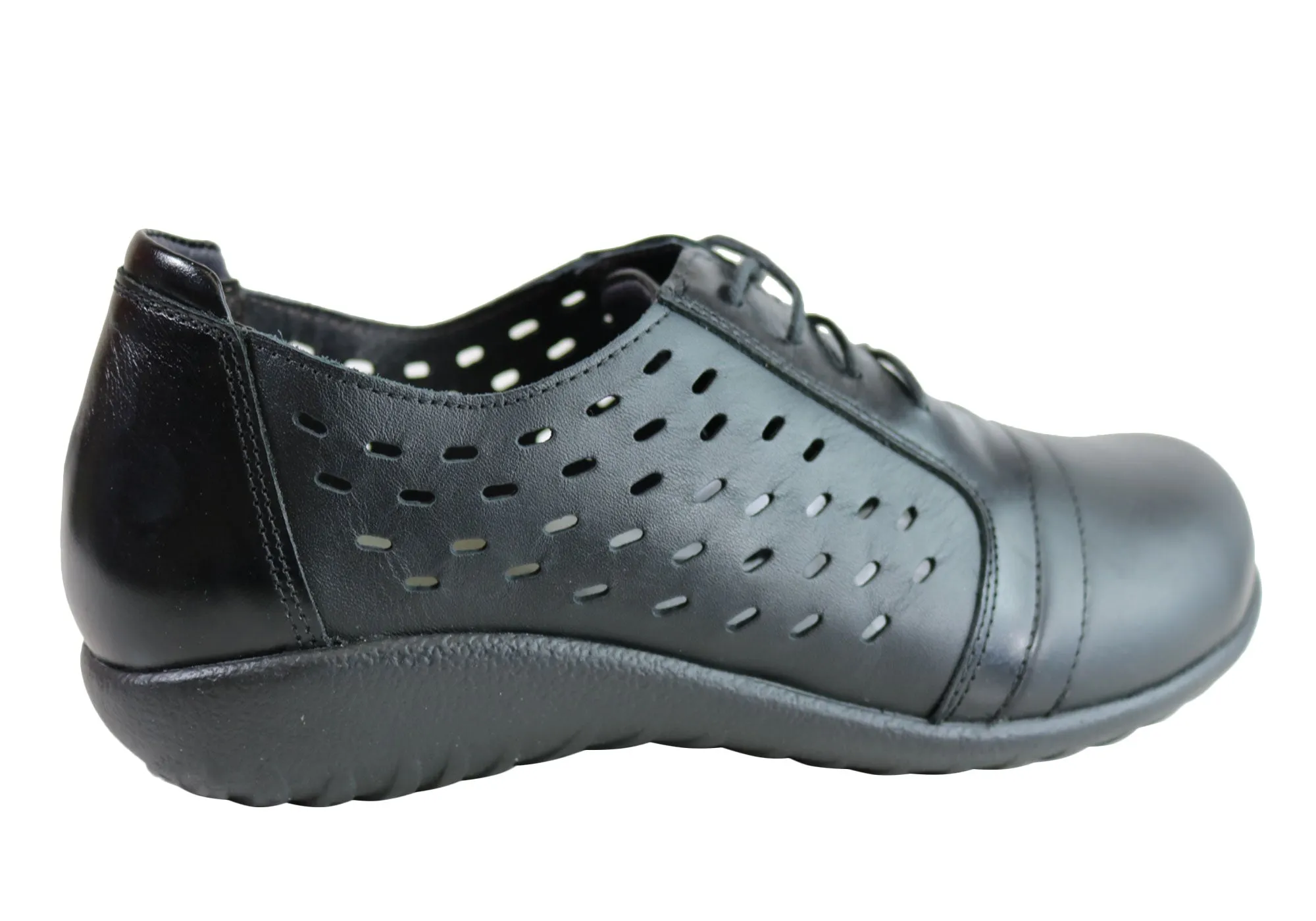 Naot Lalo Damen Lederschuhe Bequem Gepolstert Casual Schnürschuhe Naot Schuhe