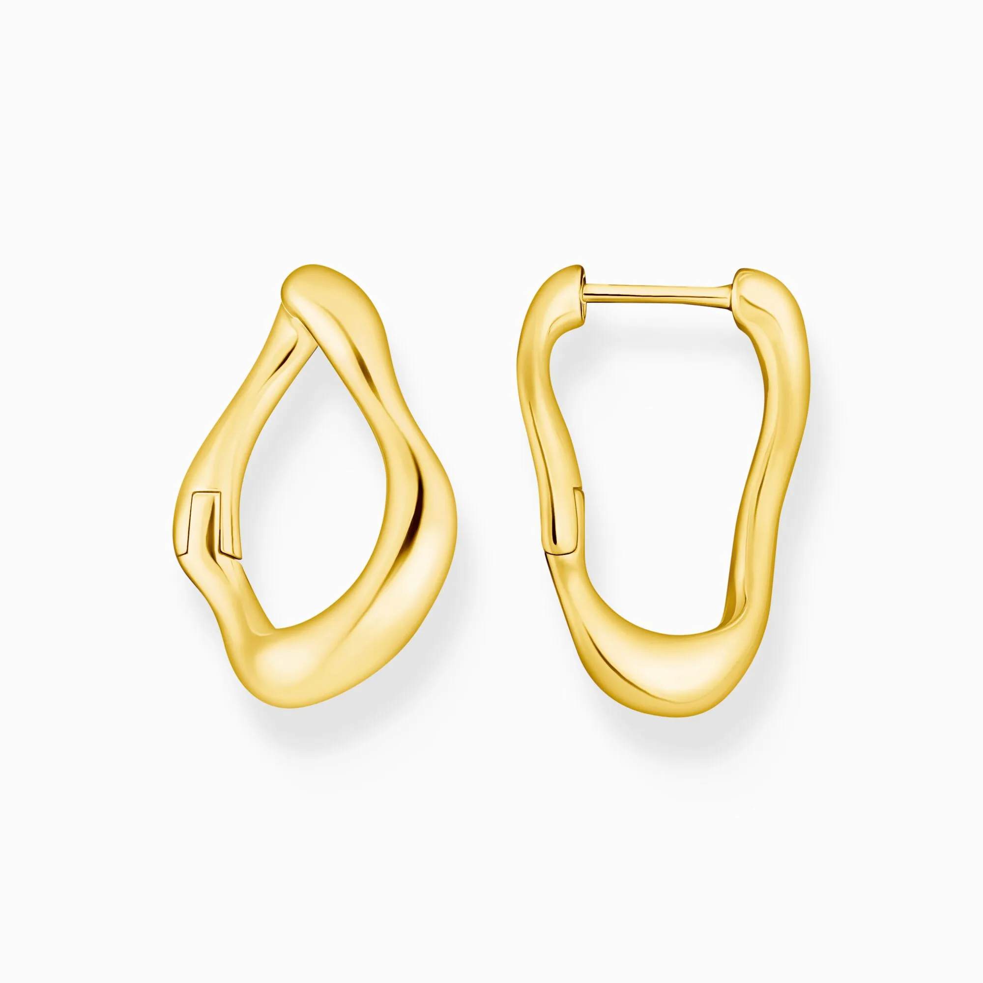 Natural Beauty Vergoldete Creolen Ohrringe CR754-413-39 Thomas Sabo Ohrringe