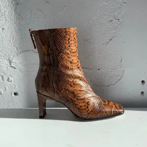 Neo 22544 Stiefel Braune Schlangenschuhe_Neo