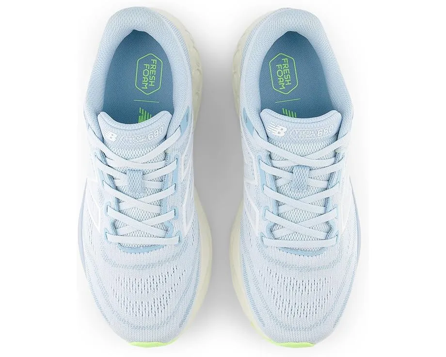 New Balance Damen-Schuhe 680v8 Quarry Blue/Chrome Blue