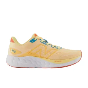 New Balance Schuhe Damen 680v8 Weiß-Pfirsich/Küstenblau