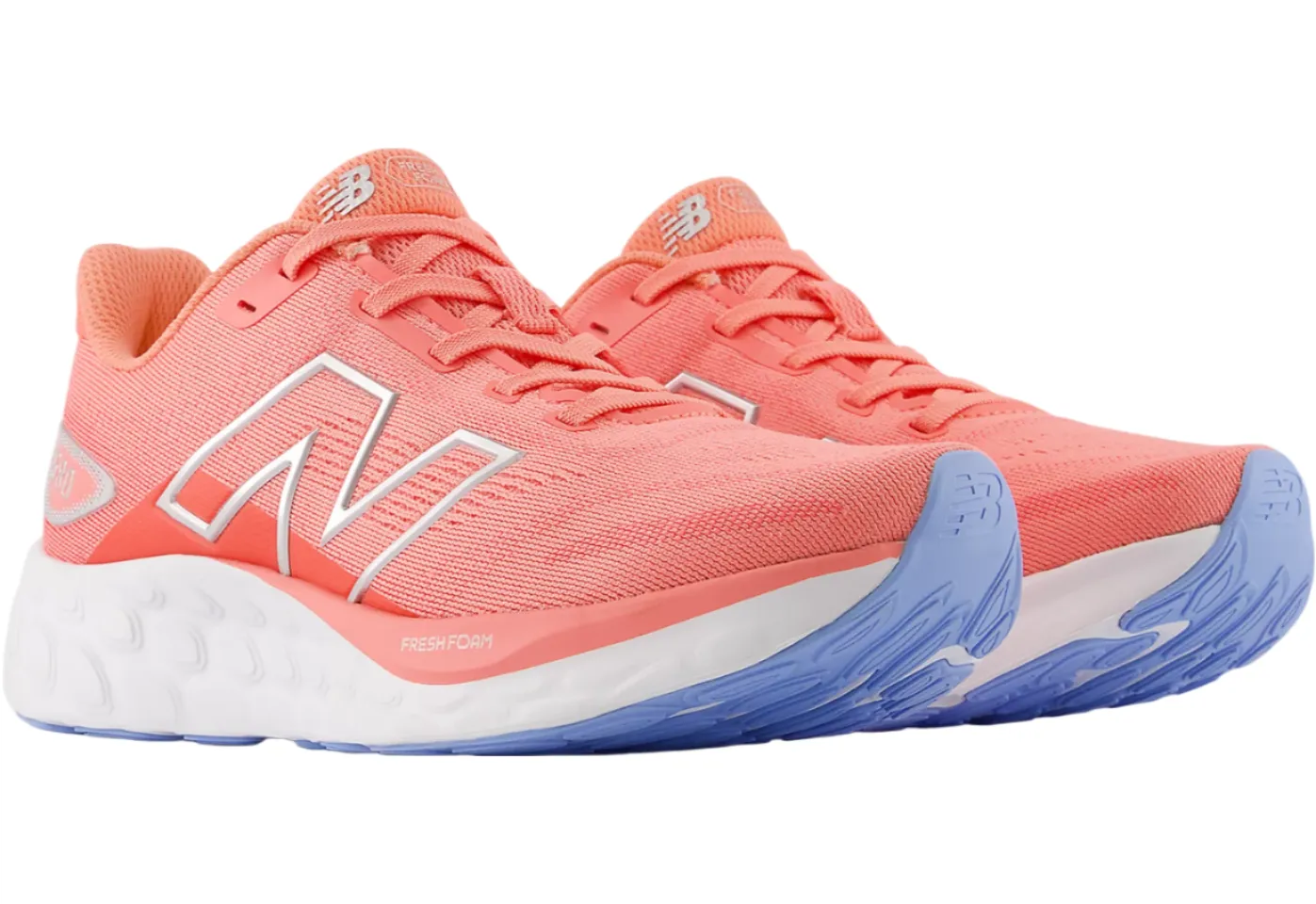New Balance Damenschuhe W680RP8 Sonnenverblasstes Rot/Driftrot/Silber Metallic