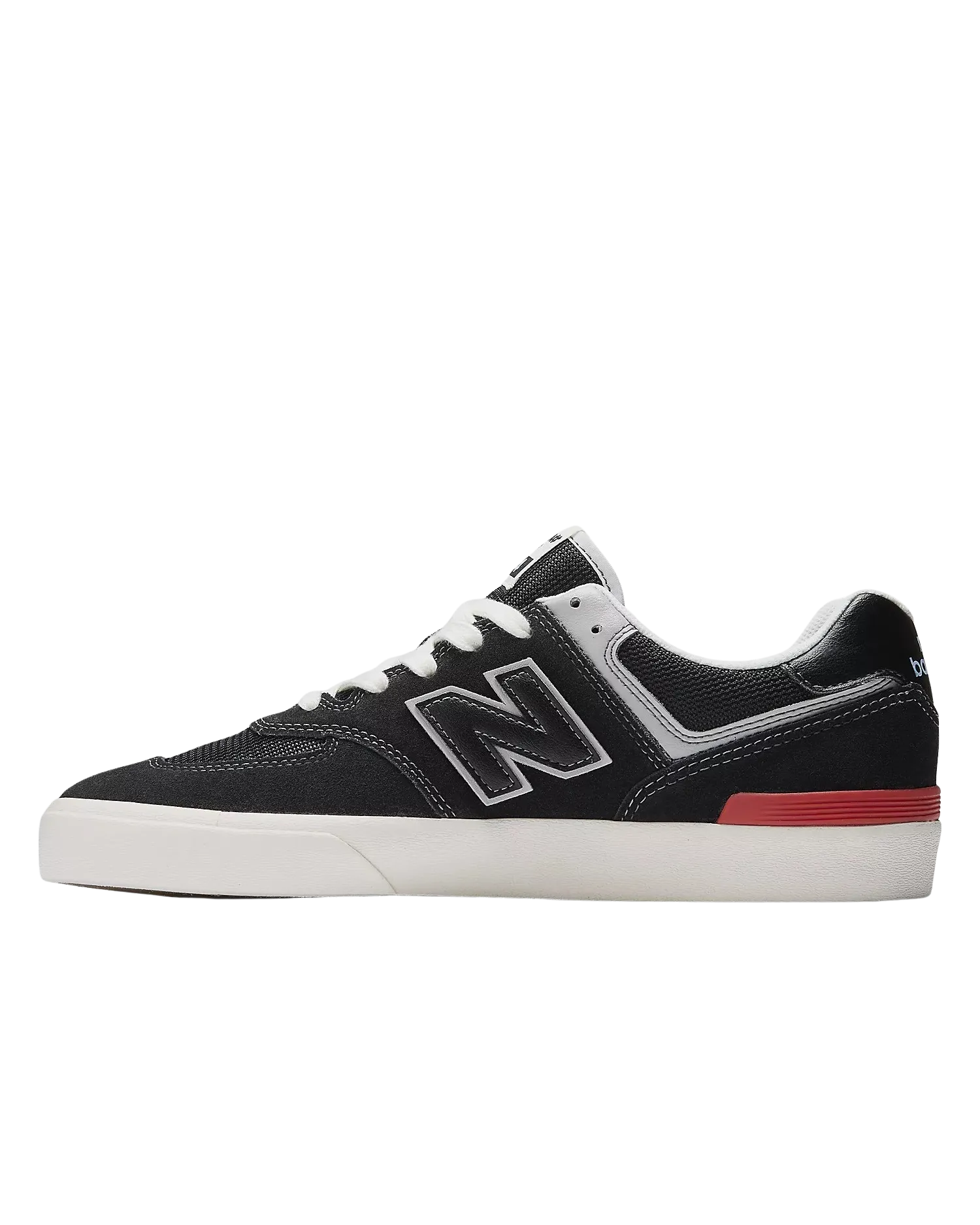New Balance Sneakers Numeric 574 Vulkanisierte Schuhe in Schwarz & Grau