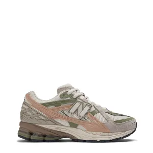 New Balance Damen 1906 Utility Trainer Leinen / Dunkles Olivgrün / Flaches Taubenblau