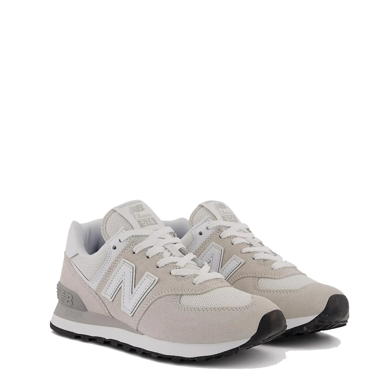 New Balance Damen 574 Trainer Nimbus Cloud / Weiß