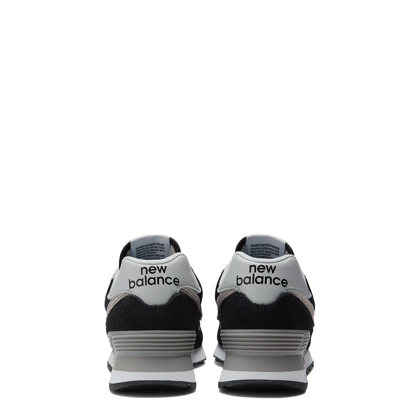 New Balance Damen 574 Turnschuhe Schwarz / Weiß