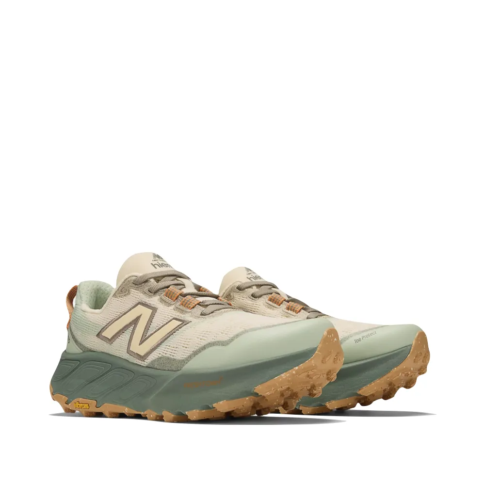 New Balance Damen Fresh Foam X Hierro v9 Sneaker in Kalk mit Dunklem Wacholder