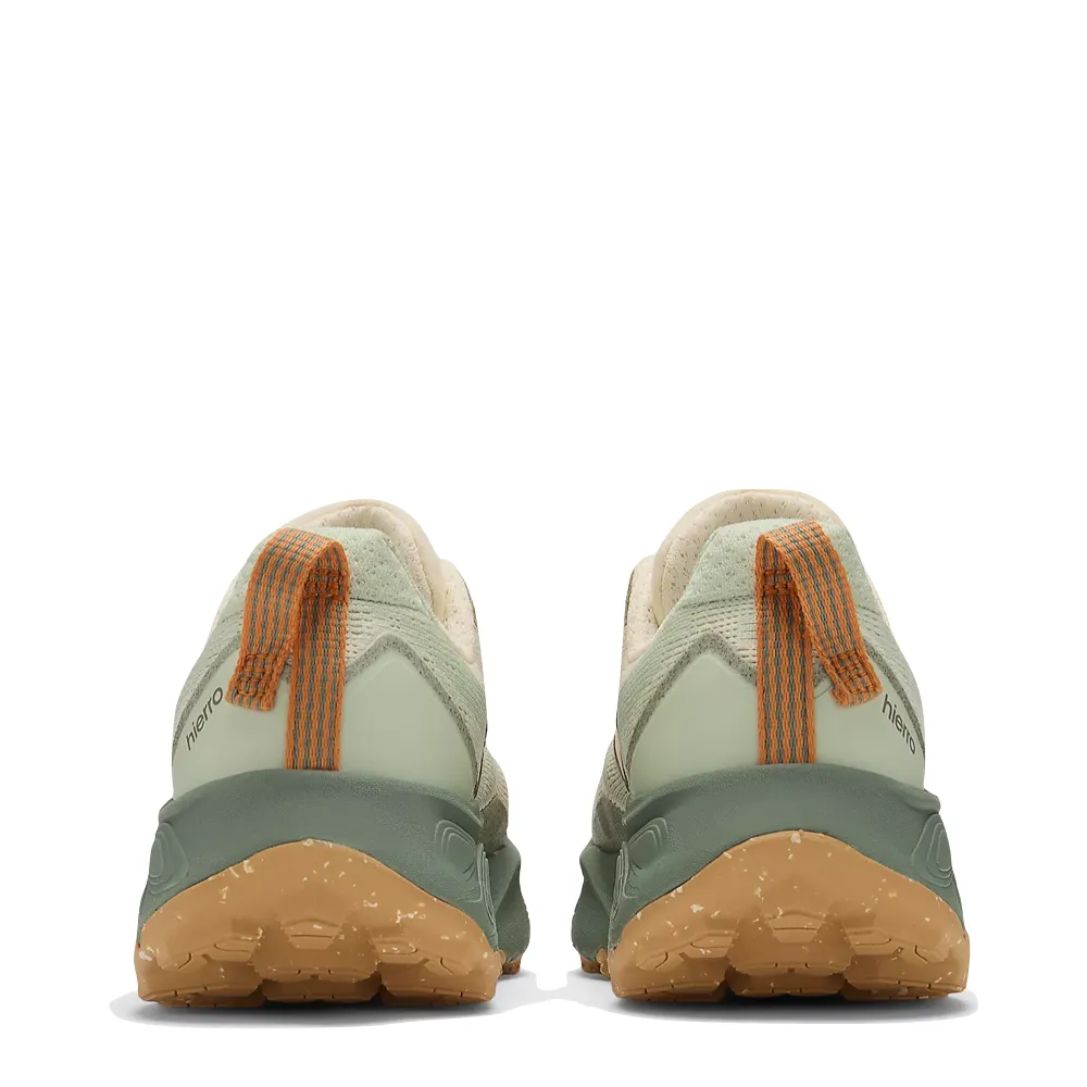 New Balance Damen Fresh Foam X Hierro v9 Sneaker in Kalk mit Dunklem Wacholder