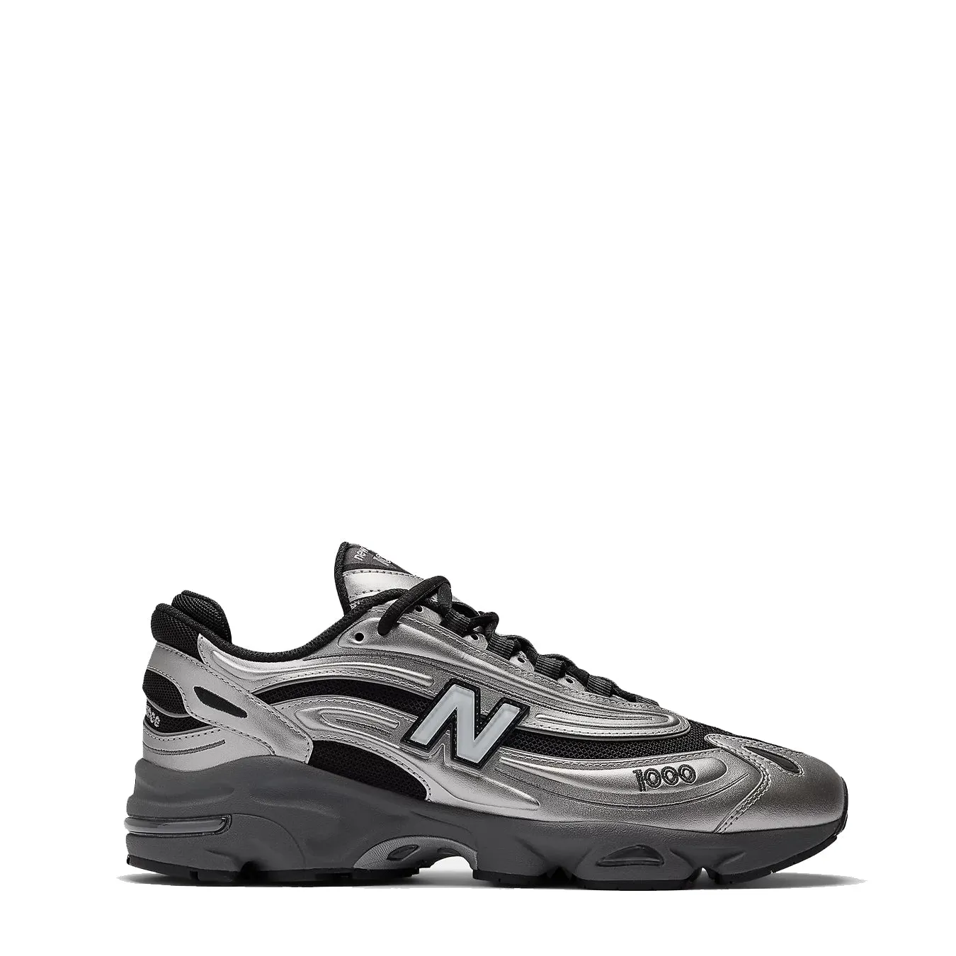 New Balance Damen M1000 Trainer Silber Metallic / Grün